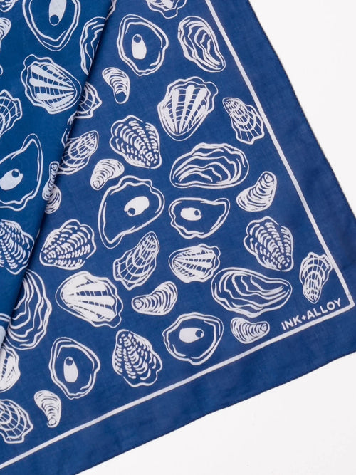 Olivia Oyster Print Scarf