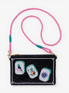 Leila Mahjong Seed Bead Clutch