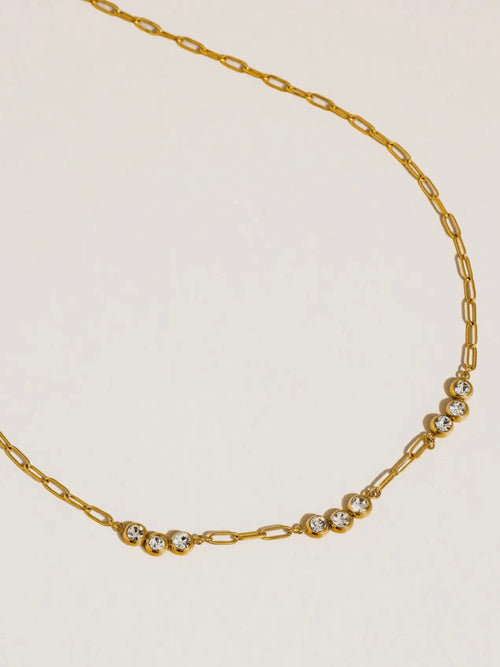 Eclaire CZ Chain Necklace