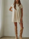Flare For The Dramatics Tunic in Cream