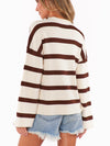 Pismo Sweater in Driftwood Stripe