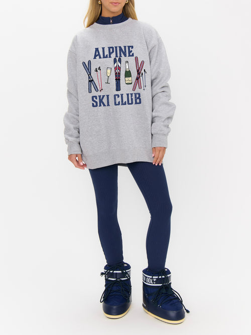 Stanley Sweatshirt in Alpine Ski Club Graphic