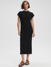Cheston Relaxed Knit Dress in Black
