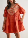 Clementine Mini in Burnt Orange