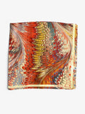 Vintage Marbled Silk Bandana