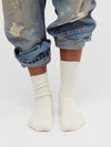 Nordic Knit Sock Pack in Lime Cream