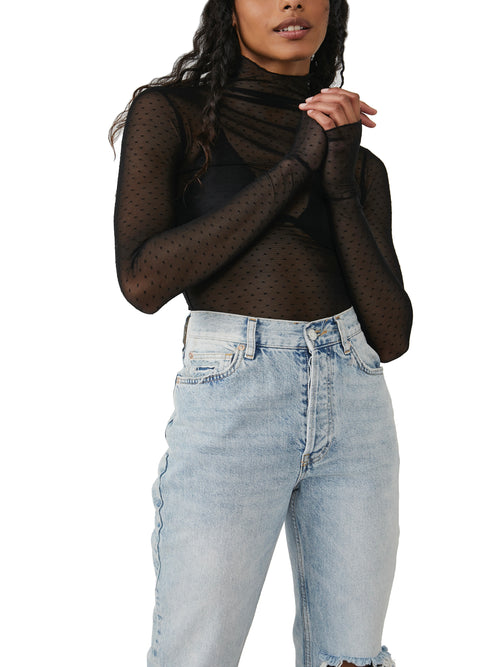 FP On The Dot Layering Top in Black