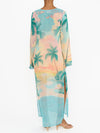 Staycation Coverup in Sunset Cove Chiffon