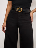 Good Waist Palazzo Crop in Black