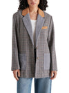 Rowina Blazer in Plaid Mix