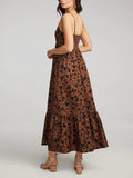 Flora Maxi Dress in Cinnamon