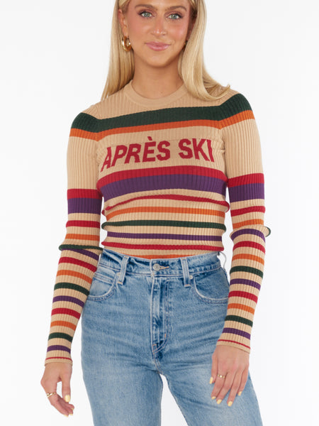 Slopes Sweater in Apres Ski Stripe