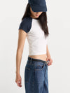 The Raglan Tee in Chalk