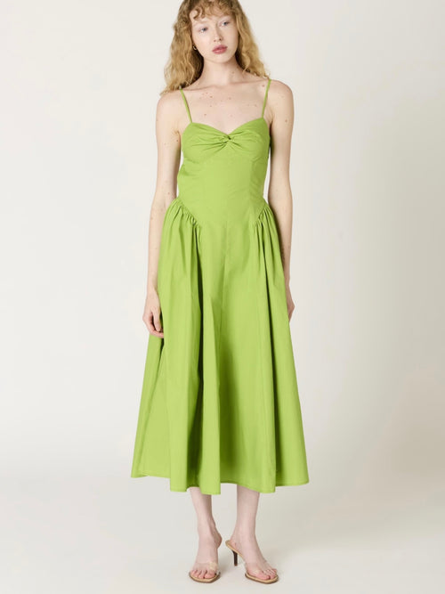 Destene Dress in Matcha