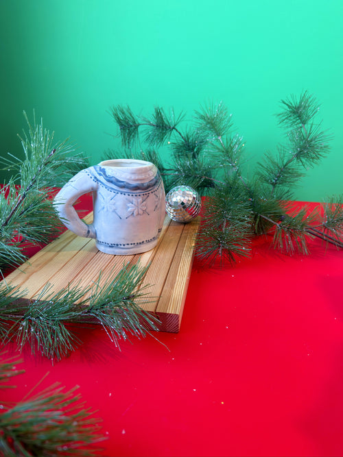 Sweater Mug in Blue