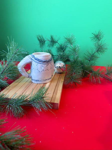 Sweater Mug in Blue
