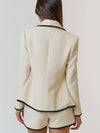 Jackie Approved Blazer in Cream