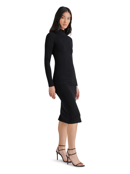 Maja Sweater Dress in Black