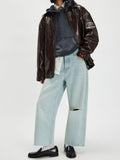 Sloane Vegan Jacket in Chocolate