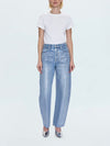 Wes High Rise Barrel Jean in Spellbound