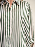 Stripe Season Blouse in Olive