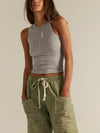 So Soft Seamless Modal Tank in Heather Grey
