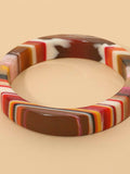 Going Geo Bangle in Multi