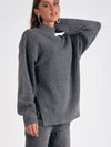 Don't Sweat It Turtleneck in Dark Grey