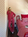 Livy & Connie PJ Set in Rouge Frost