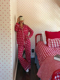 Livy & Connie PJ Set in Rouge Frost