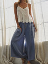 Oh My Gauze Pant in Washed Blue