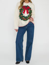 Beckett Sweater in Wreath Graphic Knit