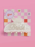 Acrylic Bride Claw Clip