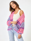 Lido Cardigan in Miami Tides