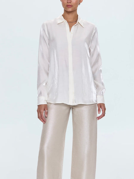 Tilda Button Up in Ecru