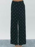 Isla Pants in Black Cream