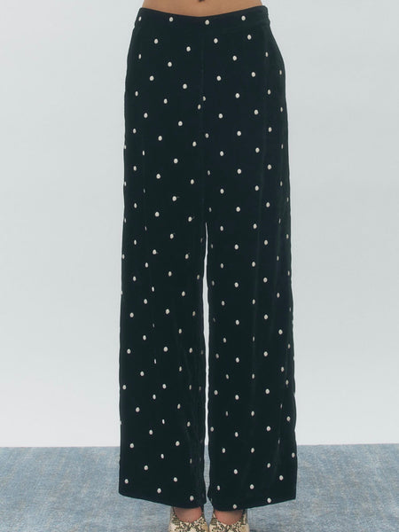Isla Pants in Black Cream