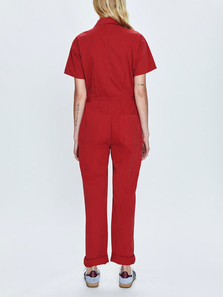 Grover Jumpsuit in Rouge