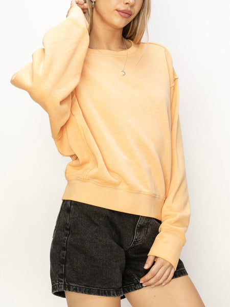 The Softest Sweatshirt in Orange
