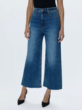 Lana Crop Jean in Palladium