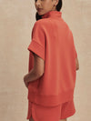 Ritchie Short Sleeve Sweat in Summer Fig