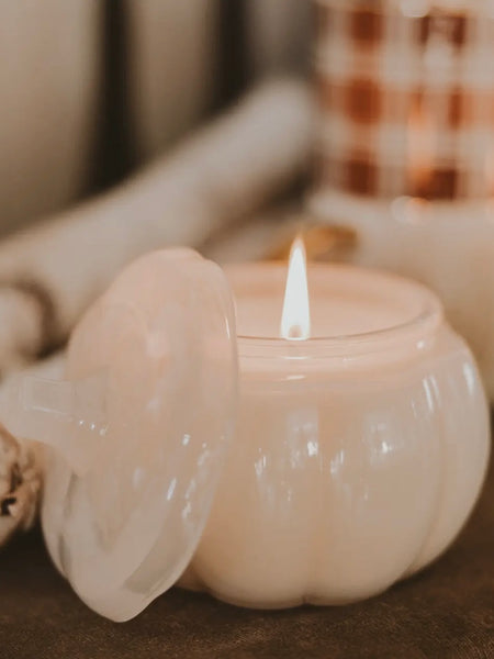 Warm and Cozy Pumpkin Jar Candle