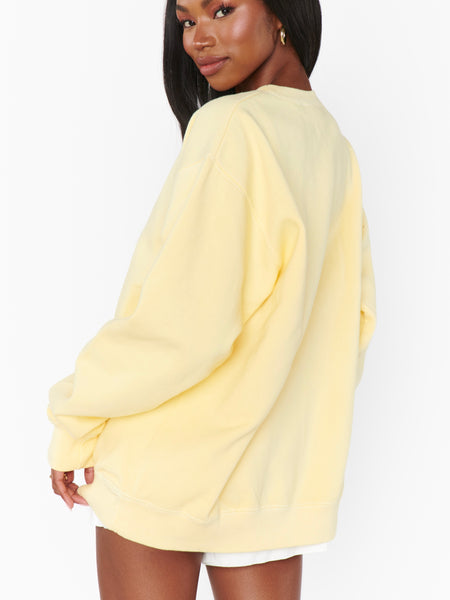 Stanley Sweatshirt in Mumu Yellow Graphic