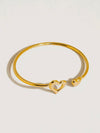 Helen Heart Bangle