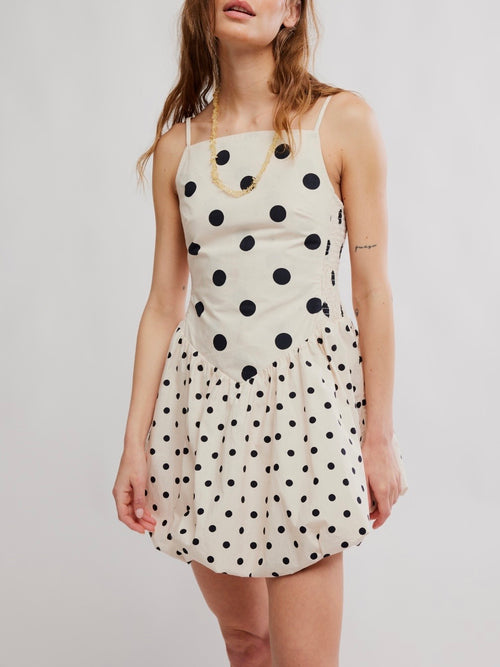 Misty Mini Dress in Tea Combo