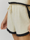 Classy + Cozy Short in Cream