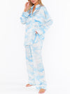 Overslept PJ Set in Dream Cloud Silky