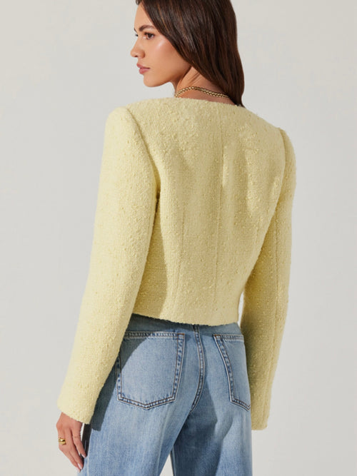 Marleigh Jacket in Lemon