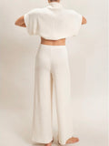 Knit With It Set in Cream