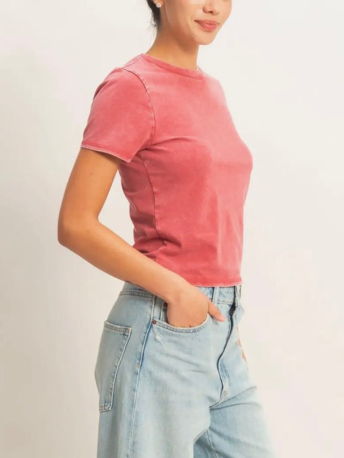 Good Crews Tee in Red